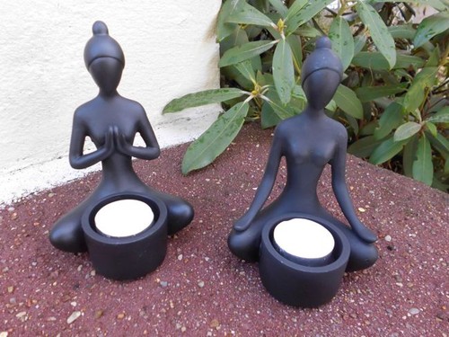 Skulpturen set yoga stück - skulpturen-set, 2