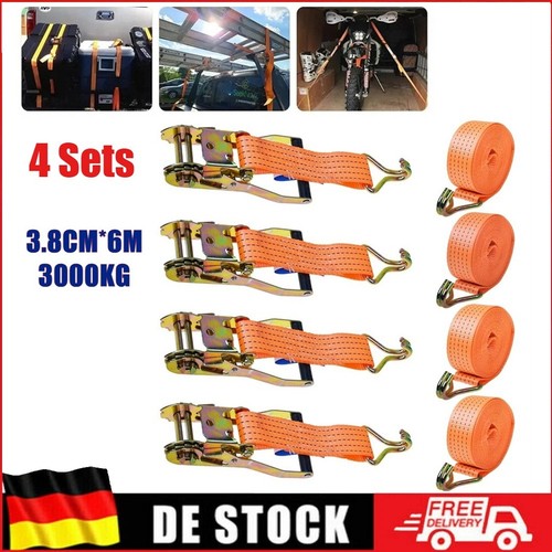 4set spanngurte mit ratsche - mit,