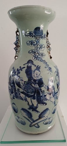 Blauweis porzellanvase china - porzellanvase,