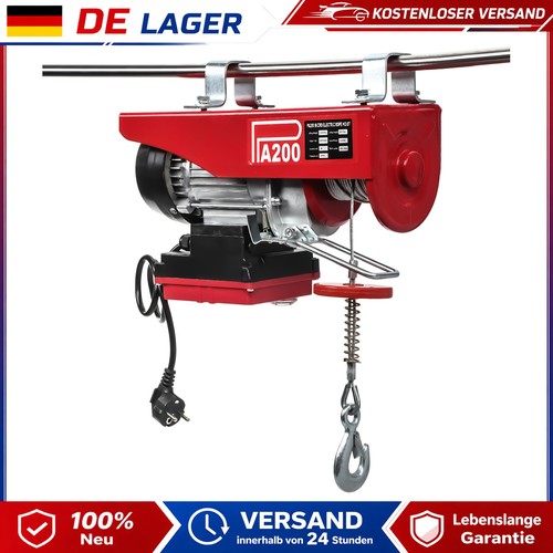 Flaschenzug elektrisch 200kg - flaschenzug,