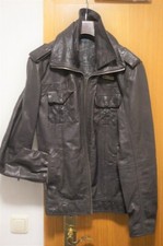 Superdry Herren Lederjacke Gr. M