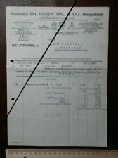 Rosenthal Porzellan 1938 Selb