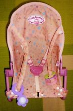 Zapf Creation Baby Annabell Puppenwiege Wippe für Puppen + Spieluhr + Schäfchen