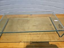 TV Glasaufsatz Schreibtisch Glas Aufsatz Monitorerhöhung Fernseh Podest LED TV