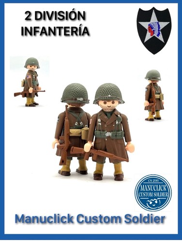 Playmobil custom ww2 soldat - playmobil,