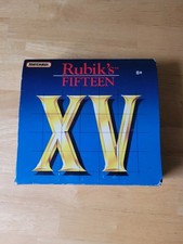 Rubik's Fifteen Puzzle Matchbox Vintage Spiel 80er Lernen Originalverpackung Ovp