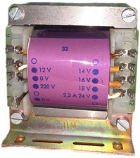 Trafo 220V auf 24V, 2,2 A mit