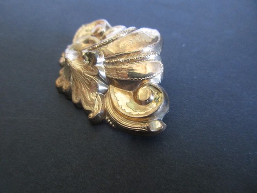 Antike biedermeier brosche - biedermeier,