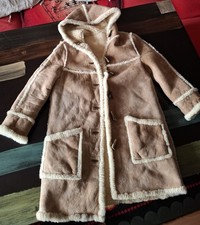 Zauberhafter warmer Vintage Lammfell Mantel