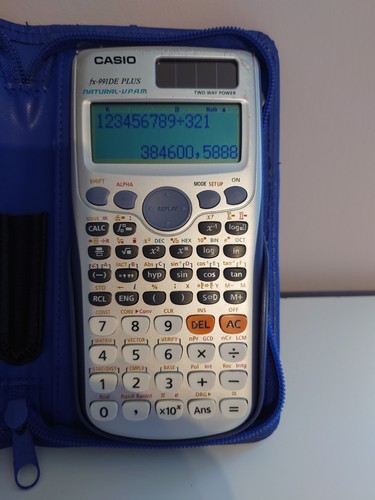 Casio 991de plus - fx-991de,