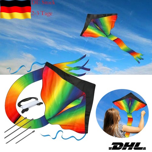 108x205cm regenbogen drachen - 108x205cm,