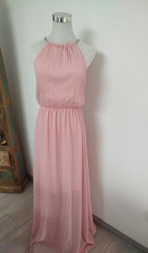 Abendkleid rosa lang - abendkleid,