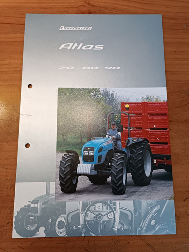 Prospekt landini atlas werbung - prospekt,