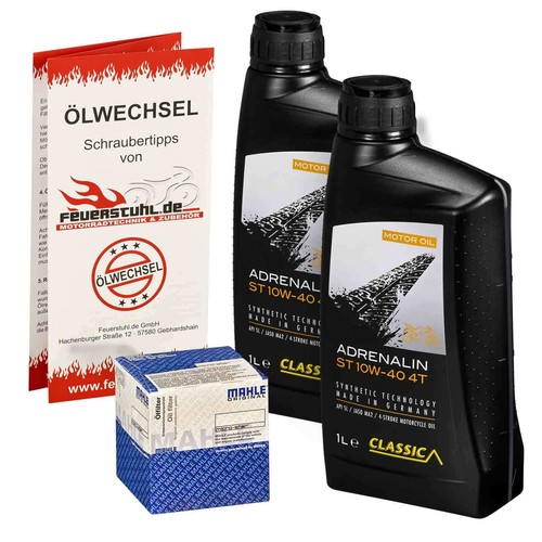ölwechselset adrenaline mahle - Ölwechselset, adrenaline/mahle