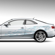 Set Dekor Streifen Kratzer