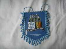 Schalke 04 Wimpel Banner DFB Pokal Pokalsieger 2002