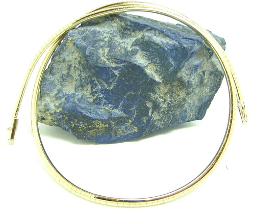 Damen collier 585 gold - gold, 14