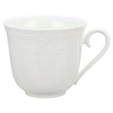 Kaffeetasse Villeroy & Boch Fiori weiß weiss