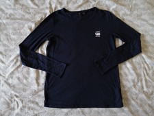 G-Star RAW Damen Bluse, Gr. S, Blau, Baumwolle, Polyester