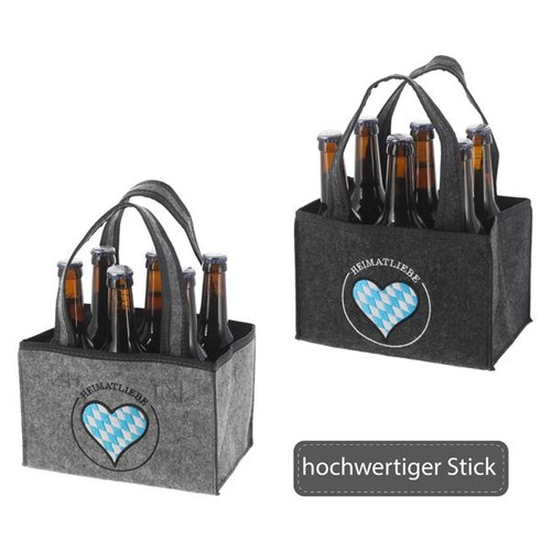 Flaschenträger heimatliebe - flaschenträger,