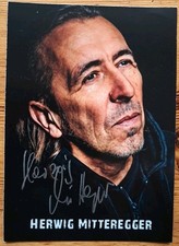 Herwig Mitteregger Orig Autogramm signiert Musik Legende Spliff Nina Hagen - AK
