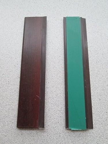 Mahagoni flachleiste - mahagoni,