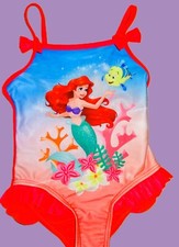 ❤️❤️ Süßer BADEANZUG Mädchen ARIELLE Meerjungfrau Disney Princess Bademode Gr.92
