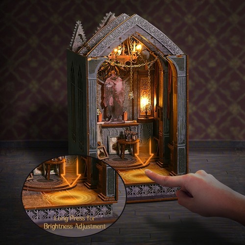 Diy book nook kit puppenhaus - nook,