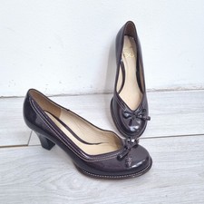 Clarks Pumps Burgund UK 5