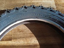 KENDA 62-203 Khan K-935 Draht schwarz (12 1/2) Fahrrad Reifen Neuwertig