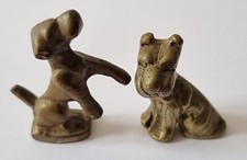 2 schöne nette kleine Messing