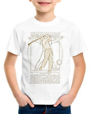 Vitruvianischer Golfer Kinder