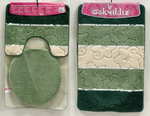 Badgarnitur teilig badmatte - 3-teilig,