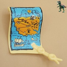 Playmobil-Piratenschatzkarte-Pergament-Korsarenschiff-Galeone-Karibikinsel