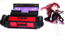 Monster High Puppe " Draculaura " mit Schrank ,  27cm-# 29