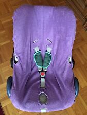 Sommerbezug Schonbezug Frottee für Maxi-cosi Cabriofix NEU lila