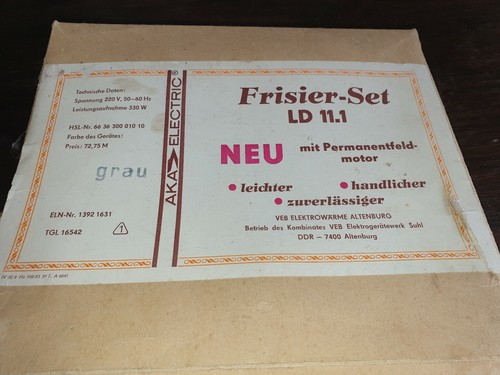Ddr fön luftdusche - fön,