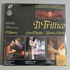 2er Laserdisc - Il Trittico -