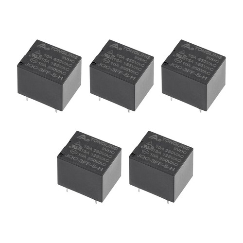 5stk jqc 3ff dc 9v - dc, spule