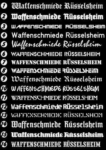 Waffenschmiede rüsselsheim - waffenschmiede,