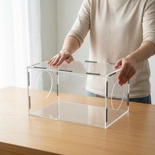 Acryl Schleifbox Staubschutz