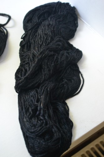 Garn schwarz hexe - garn,