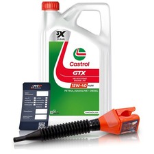 5 L LITER CASTROL GTX 15W-40