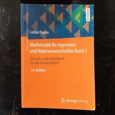 Papula: Mathematik für Ingenieure und Naturwissenschaftler Band 2 14. Aufl.