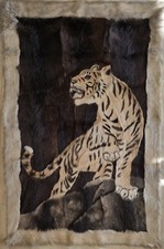 Wandteppich mit Tiger-Motiv