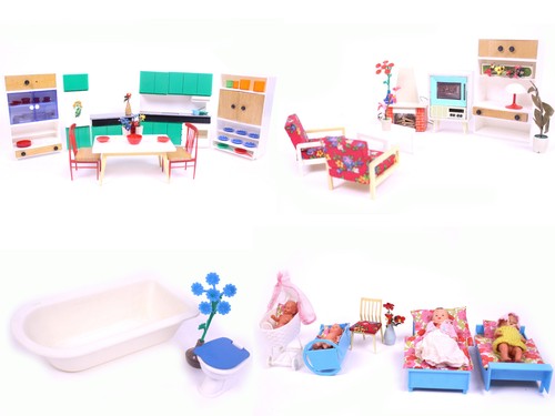 Set puppenmöbel ddr küche - set,
