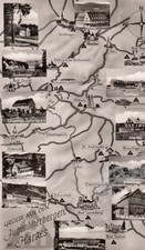 AK 23228 Landkarte map Grüsse