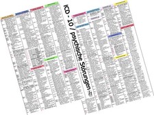 ICD-10 Schlüssel Mini-Poster