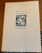 Horst hussel signeten - hussel, (2001)