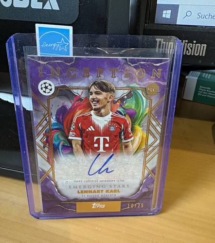 Topps inception uefa 2025 - topps,